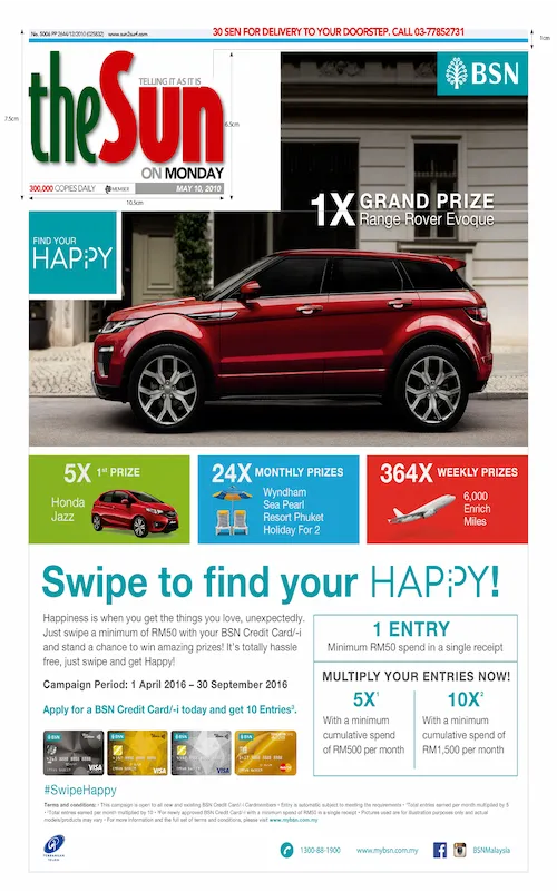 BSN — Find Your Happy — project visual
